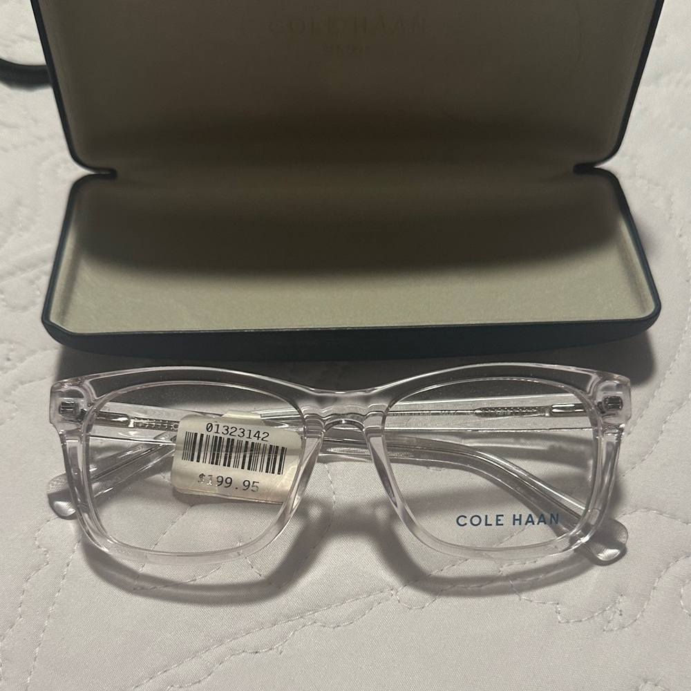 Cole Haan Transparent Eyeglasses
